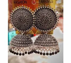 Meenakari Jhumka Earrings Jewelry Ornaments Stud Earrings For Women