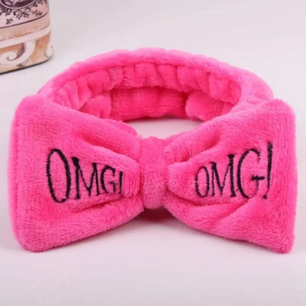 double dare OMG! Mega Hair Band(Hot Pink) - Fun, Cute, Cozy and Comfortable
