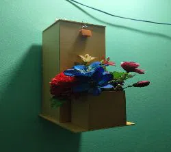 2 in 1 Handmade Money Bank with Flower Vase