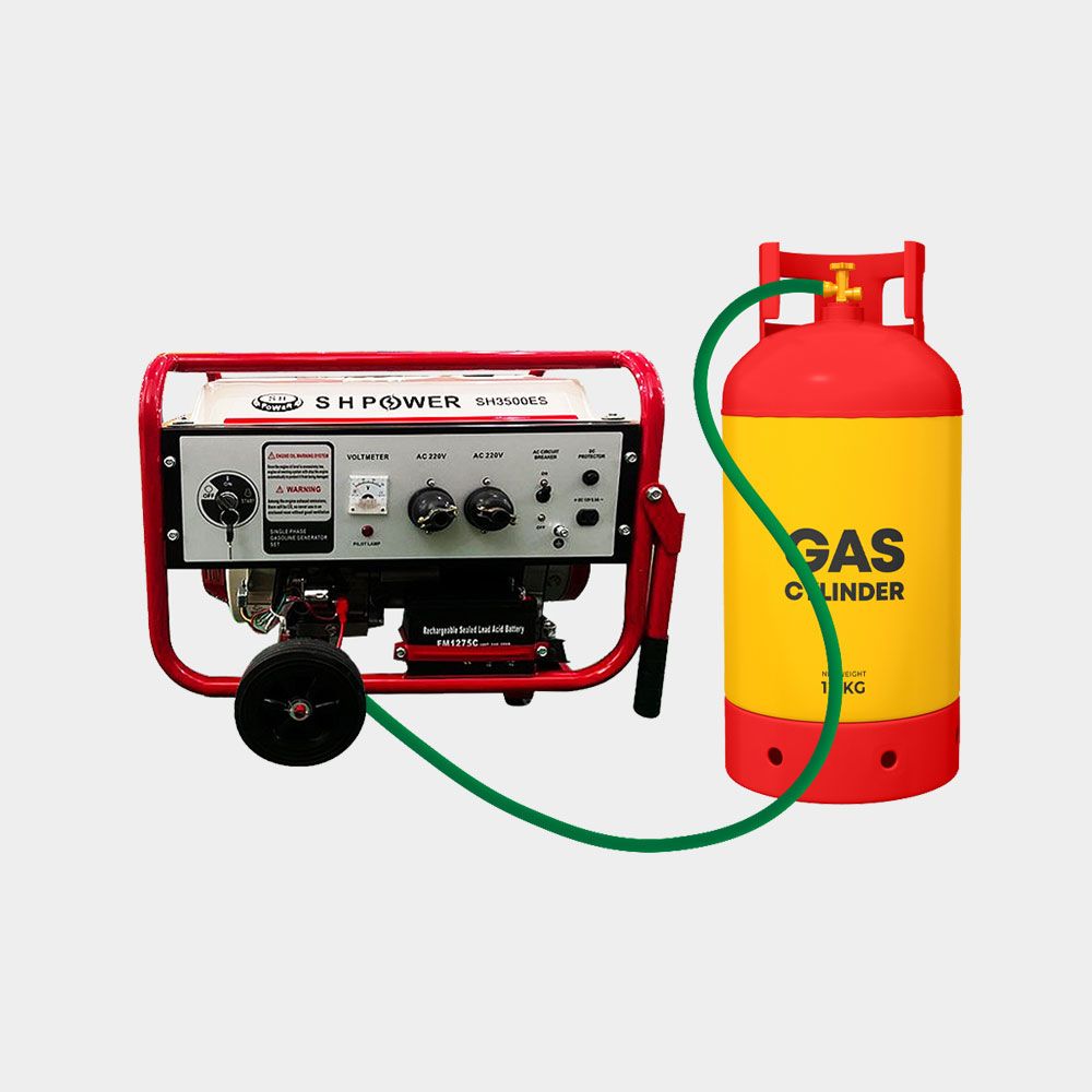 SH POWER 3.0KW Dual Fuel (Gasoline/LPG) Generator SH3500ES-DF