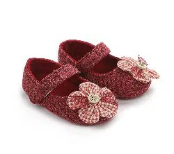 Spring and autumn female baby princess toddler soft bottom step shoes(R)