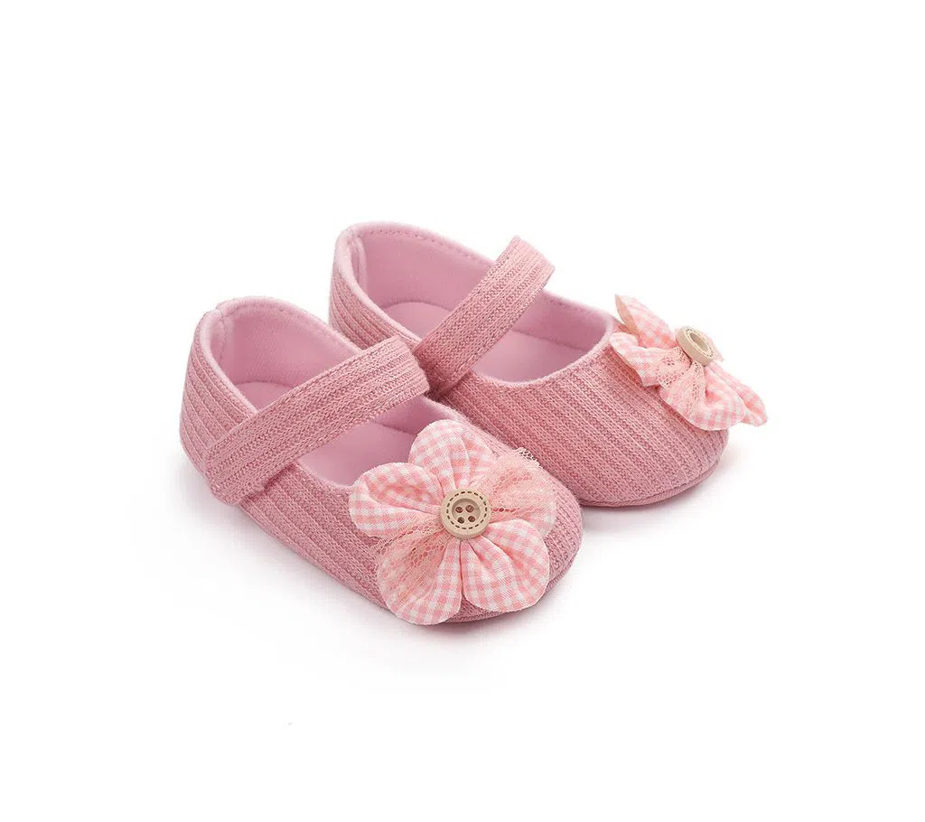 Spring and autumn female baby princess toddler soft bottom step shoes(P)