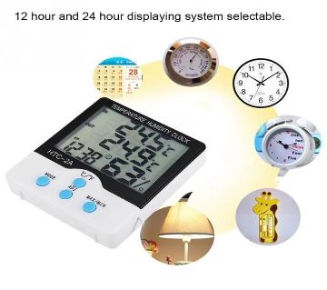 HTC Temperature Humidity Clock 
