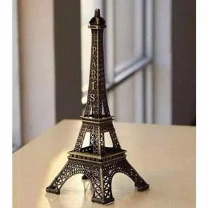 Paris Eiffel Tower Metalic Showpiece