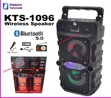 KTS-1096 Wireless Porta ব্লুটুথ স্পীকার With Led Light [Support Microphone]