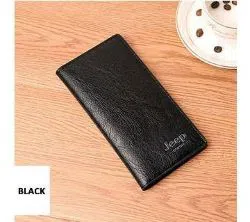 Mans Long Wallet (Black)