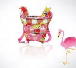 Baby carry bag pink / hc