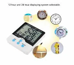 Temperature Humidity Clock HTC