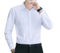  Cotton Long Sleeve Formal Shirt for Men