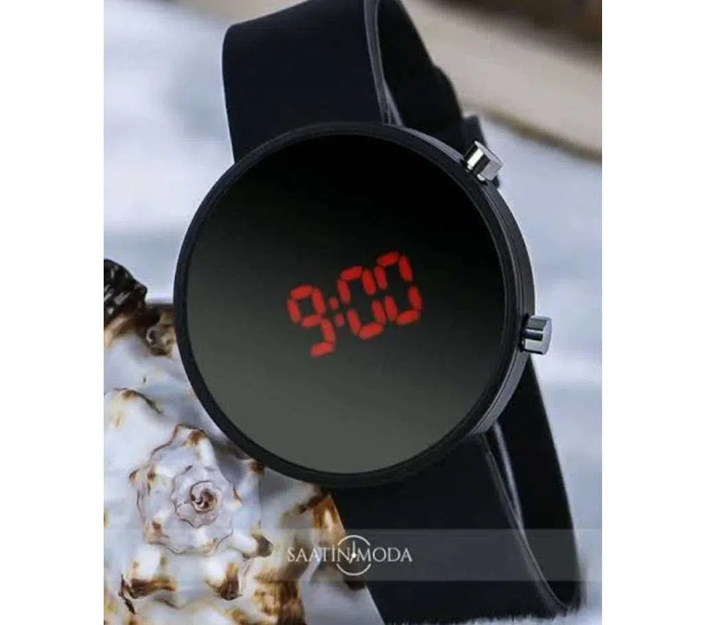 Round Digital  Watch