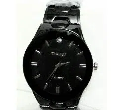 Rado mens wrist Watch Full  Black  (copy)