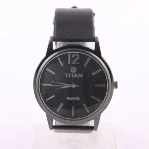 Titan Leather  watch  copy 