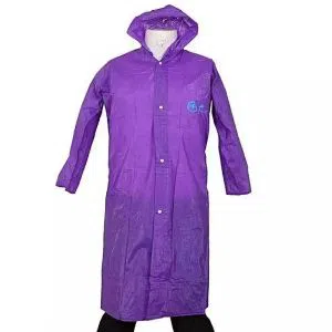 Waterproof  Rain Coat  Purple 
