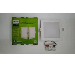 PHILLIPS 10W LED Panel Light,Square,Conceal Type,Warm Color