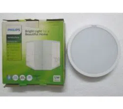 PHILIPS 10W LED Panel Light Round Surface Type Daylight