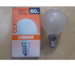 OSRAM 60W E14 CLASSIC P Incandescent Bulb