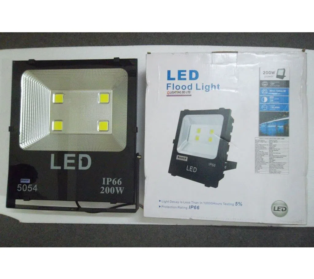 EcoLX 200W COB LED Energy Saving Flood Light Daylight