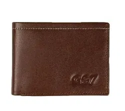 GS7 Slim Leather Bifold Minimalist Wallet for Men