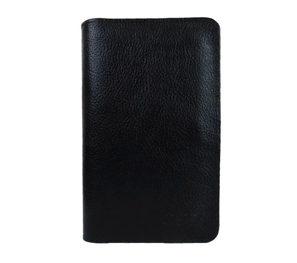 GS7 Leather Long Wallet - Slim Leather Long Wallet Cum Mobile Cover for Unisex
