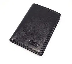 GS7 Semi Long Leather Wallet for Men