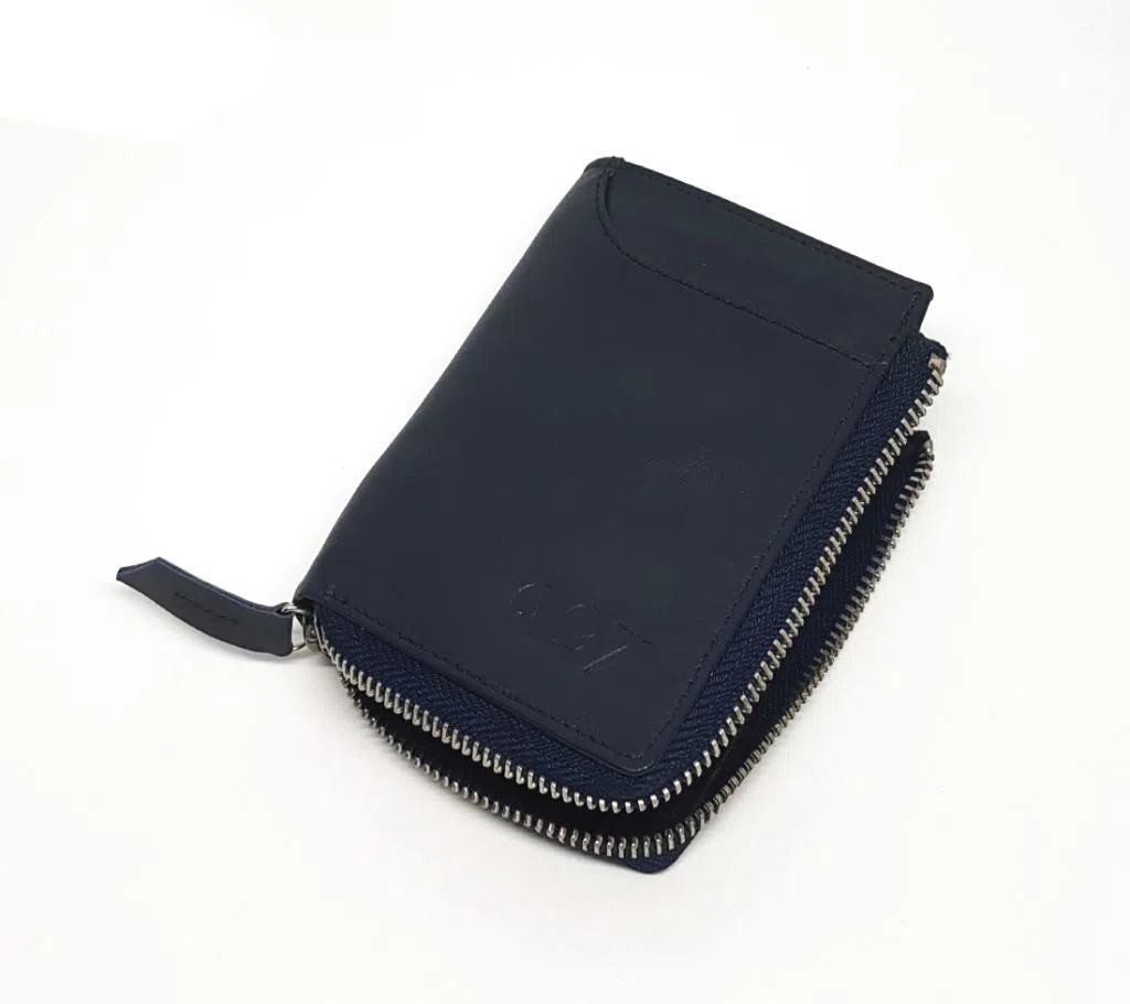GS7 Vintage Leather Short Wallet, Purse Wallet For Men