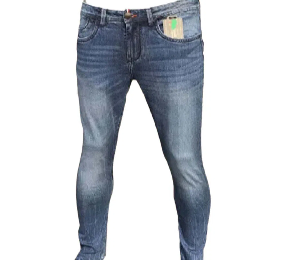 Crinkle Light Wash Jeans Pant DT-75