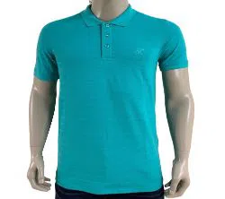 Half Sleeve Mix Cotton Solid Polo Shirt For Men Jmc-Paste