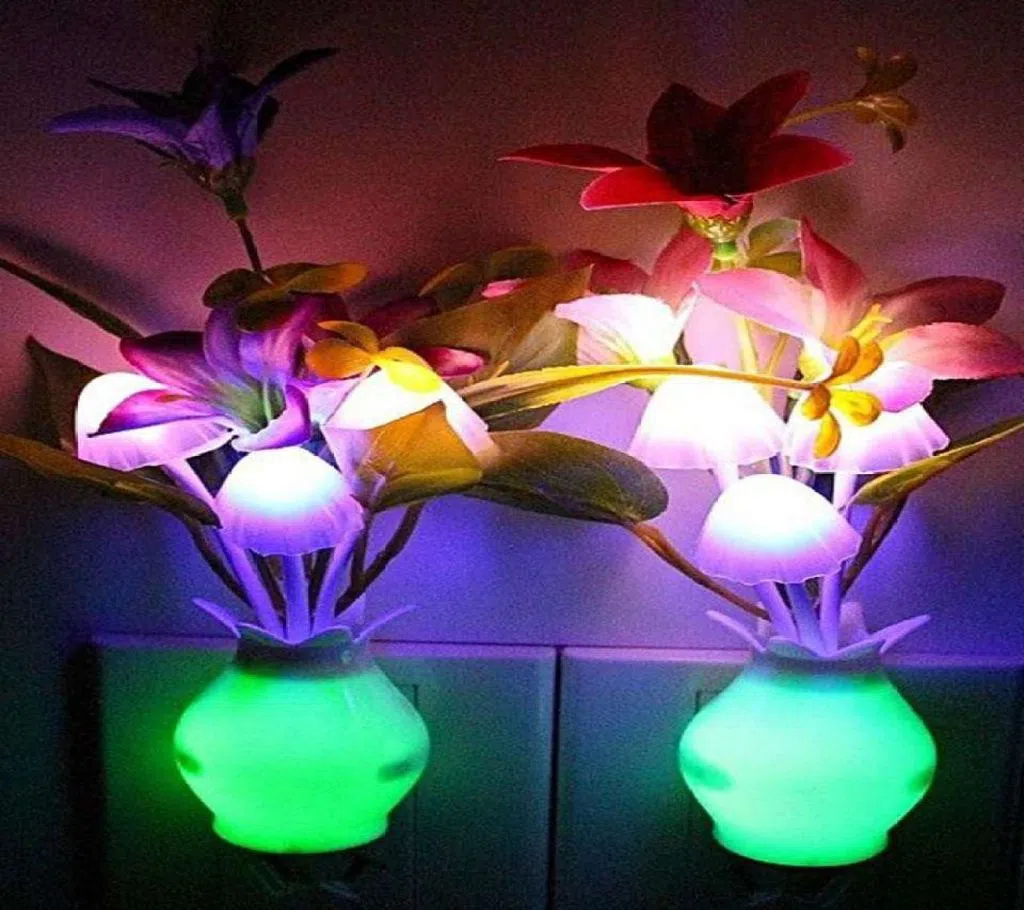 Colorful Mushroom LED Nightlight