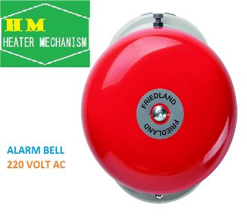 100 Db 220 Volt Ac মিনি ইলেকট্রিক বেল ফর ফায়ার অ্যলার্ম, Emergency Evacuation, Factory, School and Station Security Bell