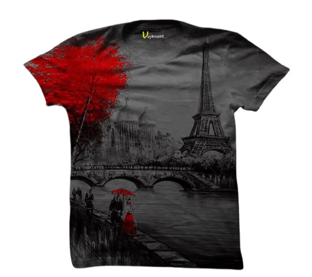 Paris Cotton T-Shirt For Men
