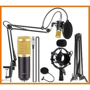 BM-800 Condenser Microphone Full Studio Setup-BM800 Complete Package