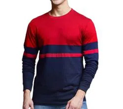 Full Sleeve mens Tshirt -Red 