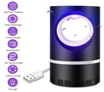 USB Powered Insect Killer Non-Toxic UV LED Mosquito Trap Lamp