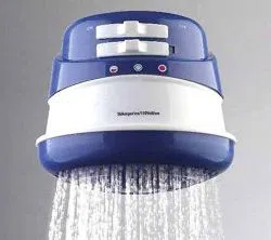 Electric Instant Hot Water Shower - White
