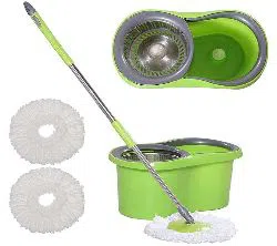 Floor Cleaning Spin Mop with Bucket