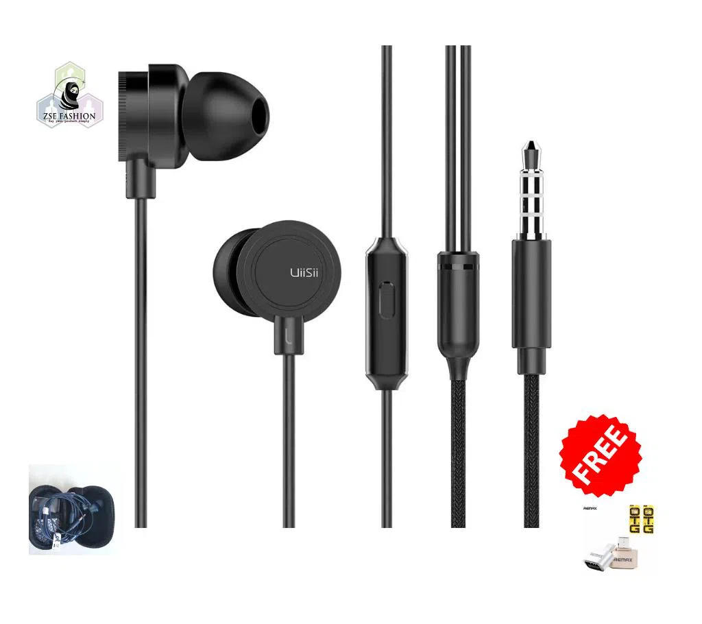 UiiSii HM13 In-Ear Dynamic Gaming Headset with Microphone.