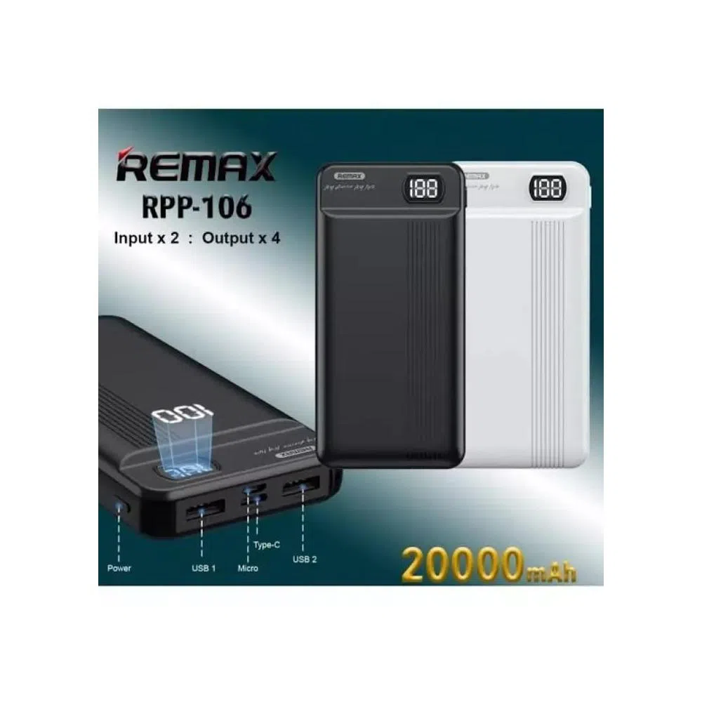 Remax RPP-106 20000mAh Power Bank