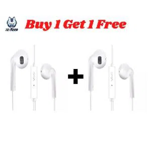 Vivo/Oppo In Ear Earphone Good Bass Sound Quality For All Android - White Color
