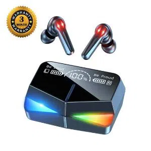 M28 TWS Low Latency Earbuds Gaming Earphones Touch Control Bluetooth 5.1 Wireless Headphones With Mirror Screen Mini LED Display M28 TWS Low Latency 