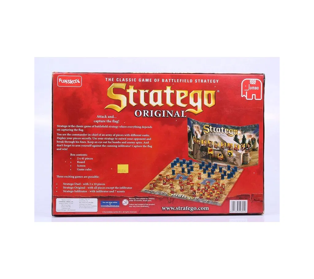 Funskool Stratego The Classic Game Of Battlefield Strategy