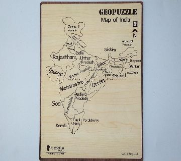 Geo Puzzle India Map