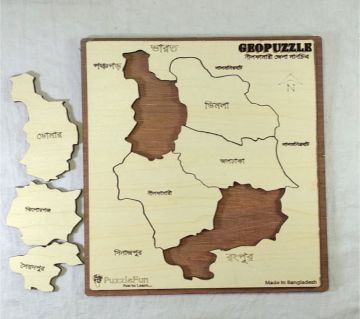 Nilphamari Zilla Map Puzzle 