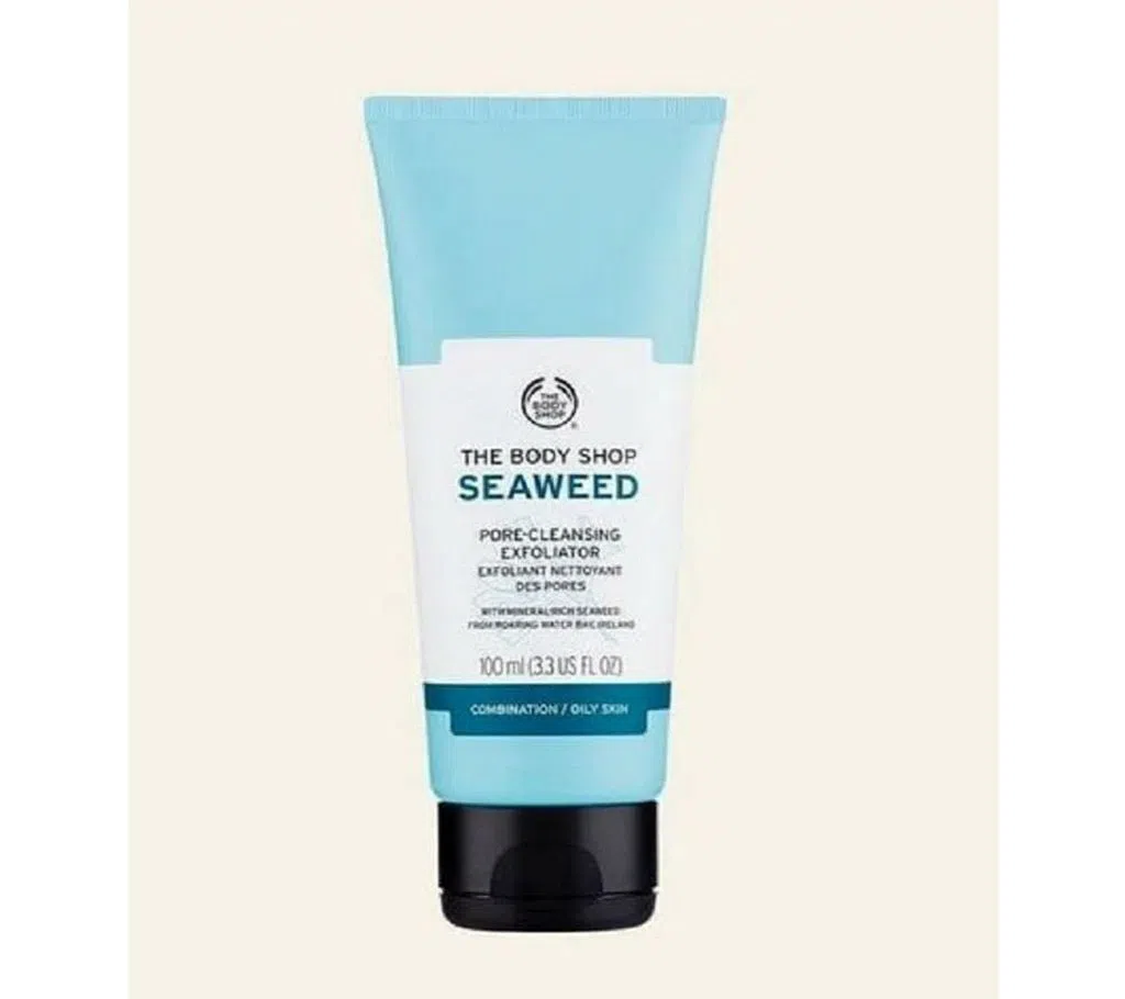the body shop Seaweed Pore-Cleansing Exfoliator-100ml-UK 