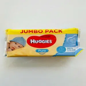 HUGGIES BABY WIPS pure jumbo pack UK