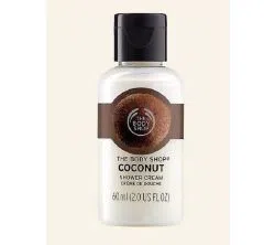 The body shop Coconut Shower Cream ALL SKIN TYPESGENTLE CLEANSINGVEGETARIAN [ made in uk ]60 ml 