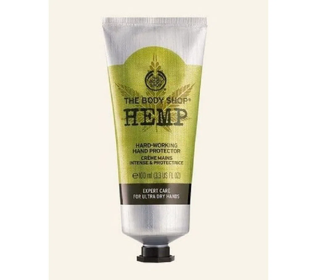 Hemp Hand Protector 24HR HARD-WORKING HYDRATIONFOR ULTRA-DRY HANDS  [ made in uk ]100ml