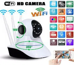 V380 720P HD Wireless IP Camera PIR Motion Sensor Voice Intercom Security Surveillance WiFi Monitor for Home /Office Security