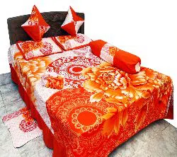 Classical Pakiza Home Collection Cotton Bedsheet - 2004 (8pcs set)