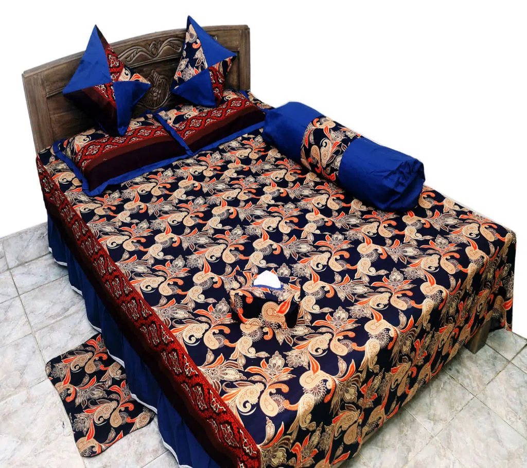 Classical Pakiza Home Collection Cotton Bedsheet - 2022 (8pcs set)