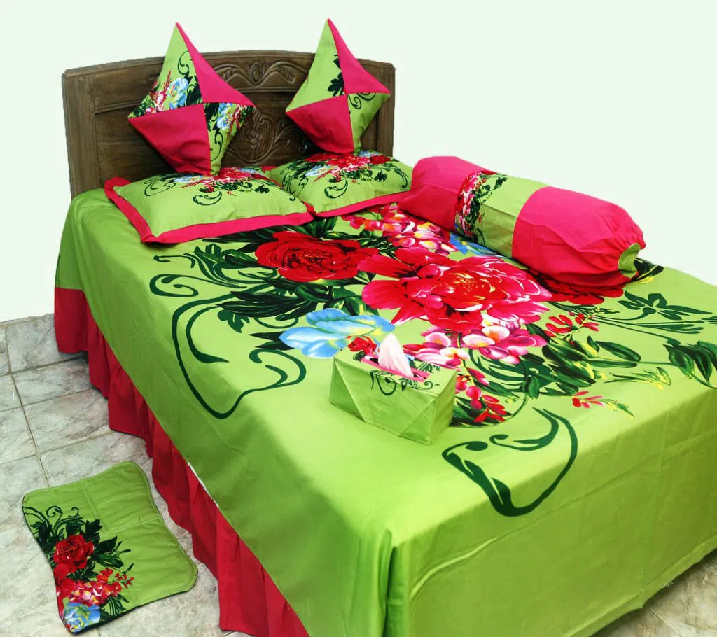 Classical Pakiza Home Collection Cotton Bedsheet - 2026 (8pcs set)